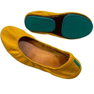 Tieks Classic Ballet Flats Mustard Yellow